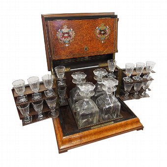 Amboyna Decanter Box