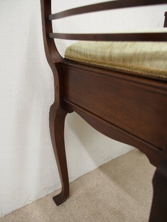 Antique Mahogany Piano Stool