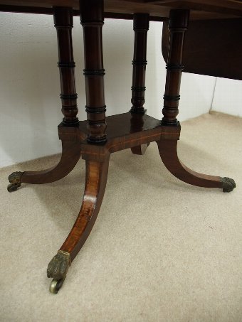 Antique Regency Mahogany Sofa Table