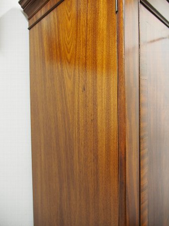 Antique George III Mahogany Linen Press