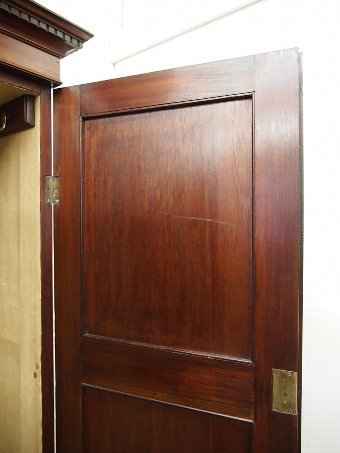 Antique Georgian Mahogany Two Door Wardrobe