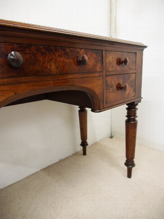 Antique Mid Victorian Mahogany Side Table