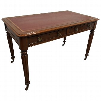 Late Victorian Mahogany Writing Table