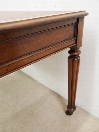 Antique Late Victorian Mahogany Writing Table
