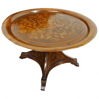 Marquetry Miniature Table