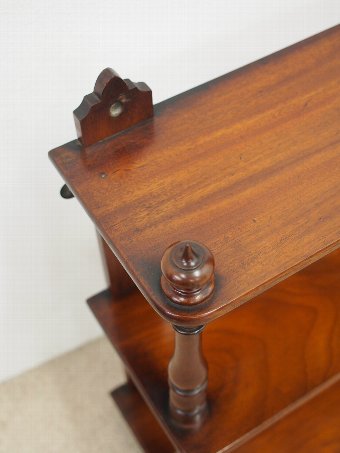 Antique Mahogany Wall Shelves