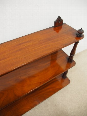 Antique Mahogany Wall Shelves