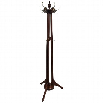 Circular Mahogany Hall Stand