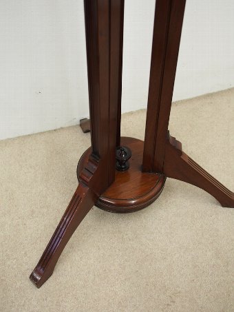 Antique Circular Mahogany Hall Stand