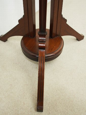 Antique Circular Mahogany Hall Stand