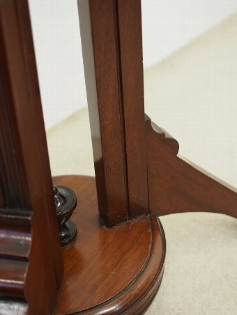 Antique Circular Mahogany Hall Stand