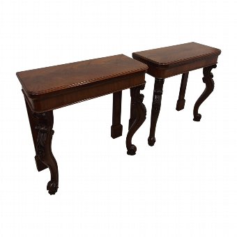 Pair of Victorian Hall Tables