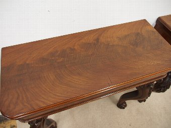 Antique Pair of Victorian Hall Tables