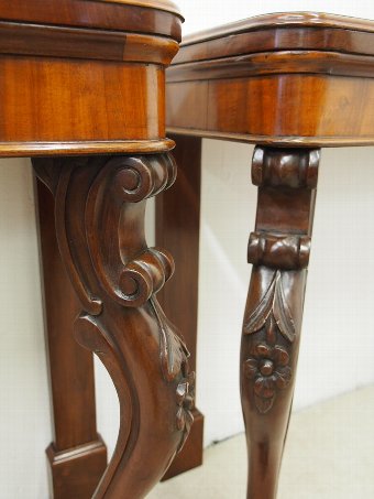 Antique Pair of Victorian Hall Tables