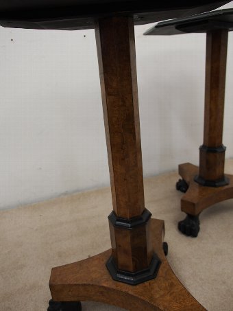 Antique Pair of Regency Style Occasional Tables