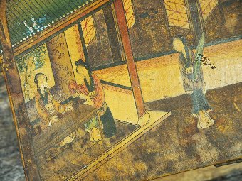 Antique Small Travel Trunk