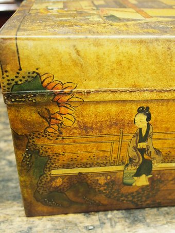 Antique Small Travel Trunk