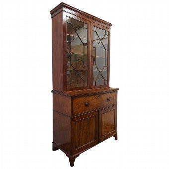 George III Secretaire Bookcase