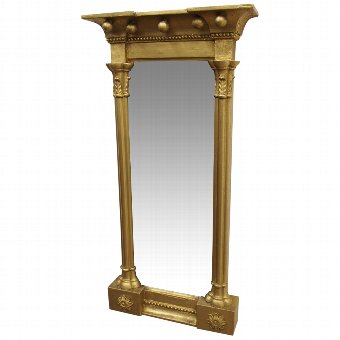 Regency Style Giltwood Pier Mirror