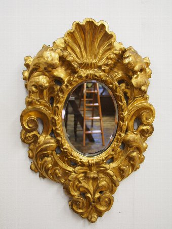 Antique Pair of Italian Wall Mirrors