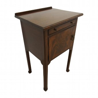 Mahogany Bedside Cabinet by Whytock and Reid