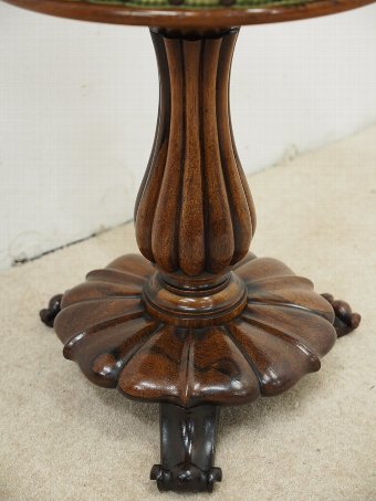 Antique Victorian Rosewood Piano Stool
