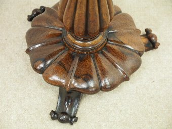 Antique Victorian Rosewood Piano Stool