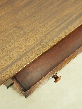 Antique George III Mahogany Side Table