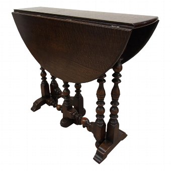 Oak Gate Leg Table