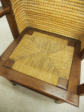 Antique Oak Framed Orkney Chair