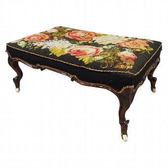 Victorian Mahogany Stool