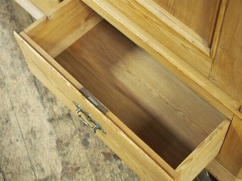 Antique Victorian Pine Wardrobe