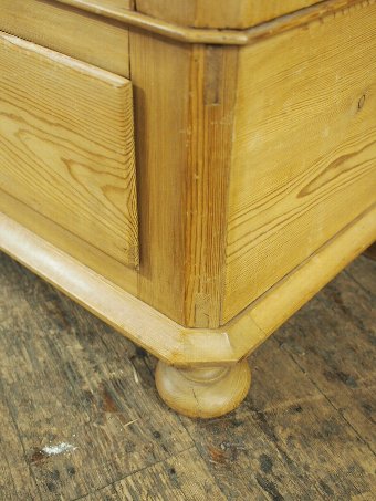 Antique Victorian Pine Wardrobe