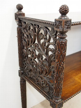 Antique Carved Hardwood Buffet
