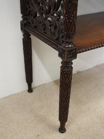 Antique Carved Hardwood Buffet