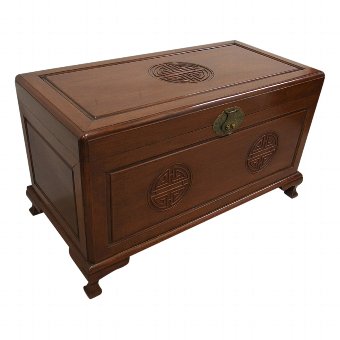Chinese Hardwood Trunk