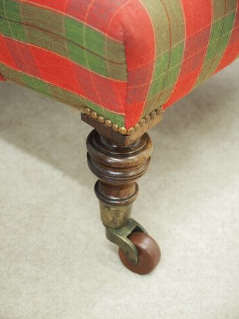 Antique Rosewood Framed Victorian Easy Chair