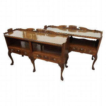 Rare Pair of Whytock and Reid Side Tables or Buffets