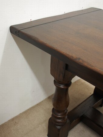 Antique Jacobean Style Oak Refectory Table