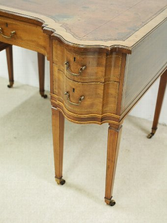 Antique Mahogany Sheraton Revival Desk