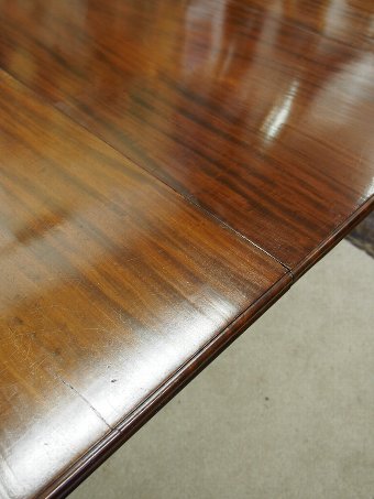Antique Mahogany Twin Pedestal Dining Table