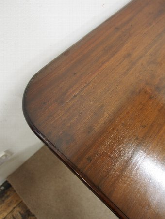 Antique Mahogany Twin Pedestal Dining Table