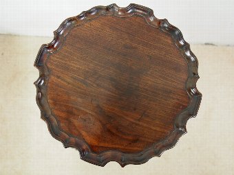 Antique Chippendale Style Kettle Stand / Wine Table