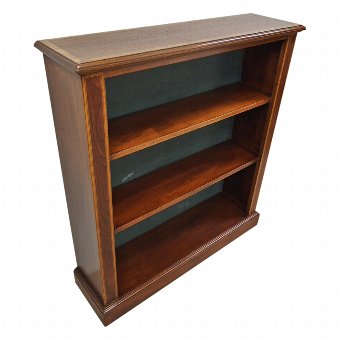 Sheraton Style Mahogany Open Bookcase