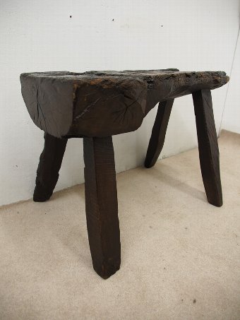 Antique Unusual Rustic Bench