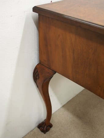 Antique George II Style Bow Front Side Table