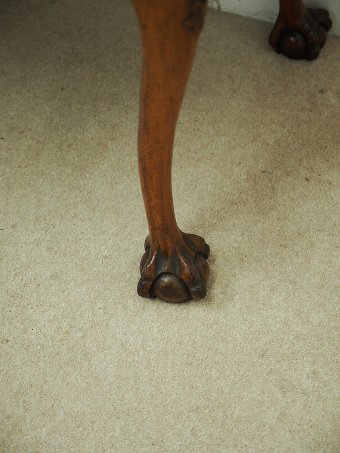 Antique George II Style Bow Front Side Table