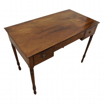 George III Mahogany Side Table or Dressing Table