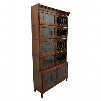 Rare Mahogany Sectional Bookcase