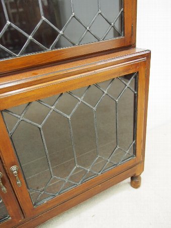 Antique Rare Mahogany Sectional Bookcase